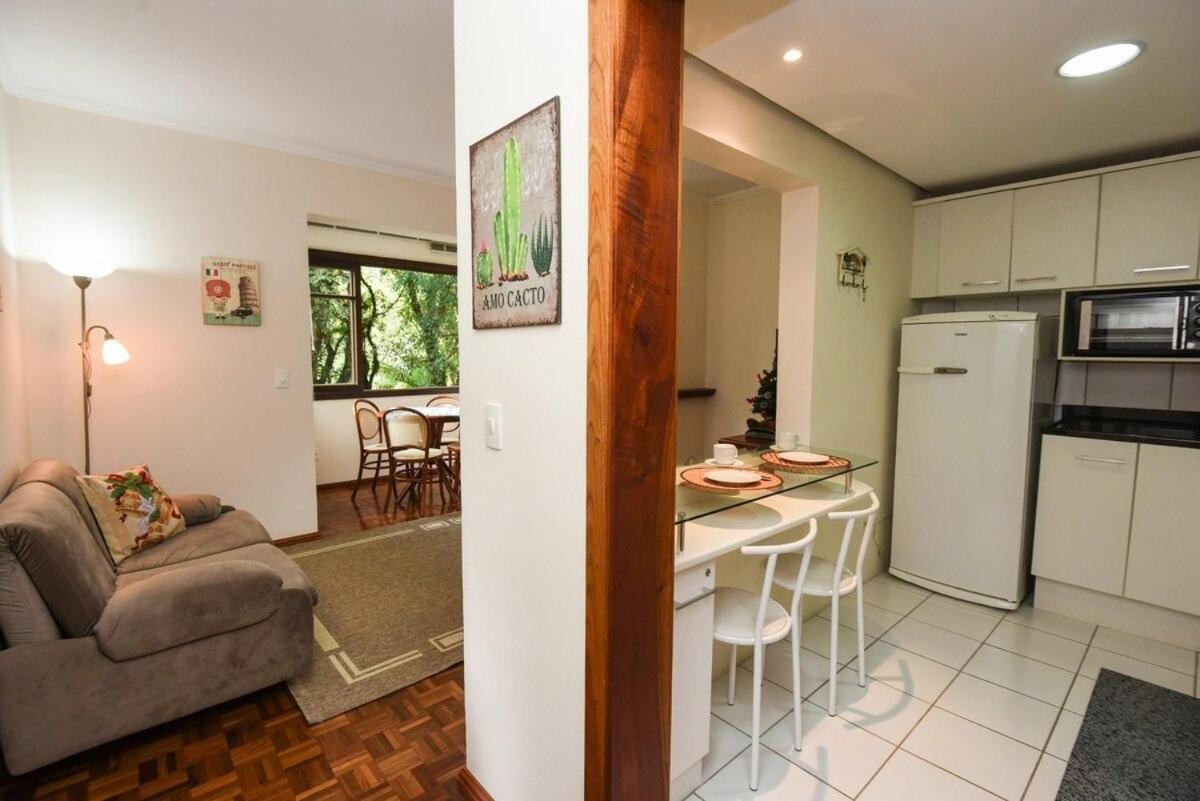 Ferienwohnung Rosa Edificio Bavaria Gramado Exterior foto