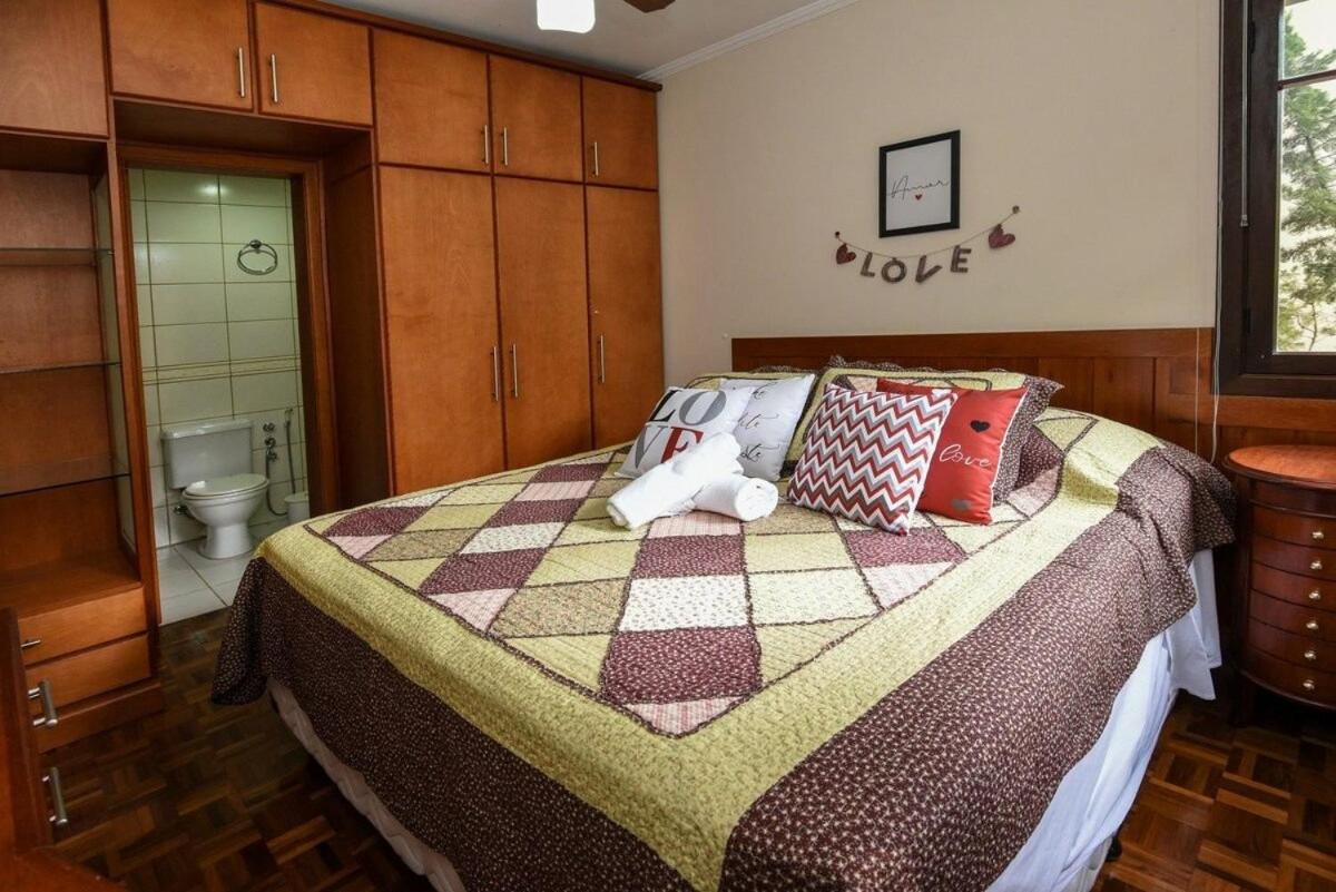 Ferienwohnung Rosa Edificio Bavaria Gramado Exterior foto